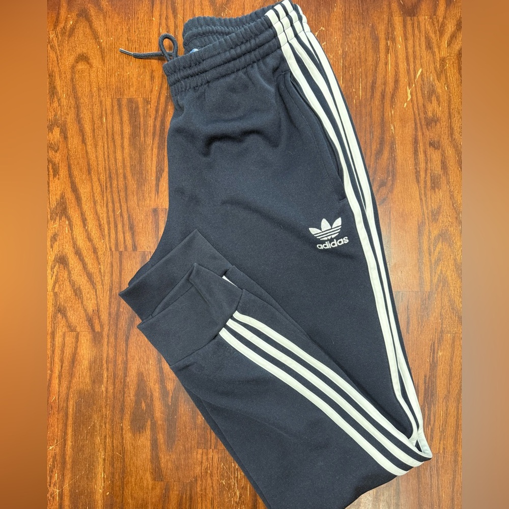 Adidas Originals Navy Blue Track Pants Med Men’s